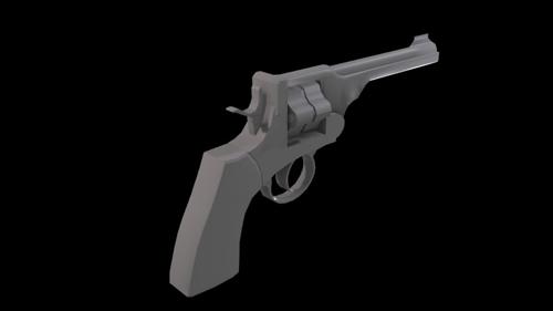 Custom Low Poly Revolver preview image